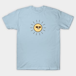 Cool Sun wearing sunglasses T-Shirt